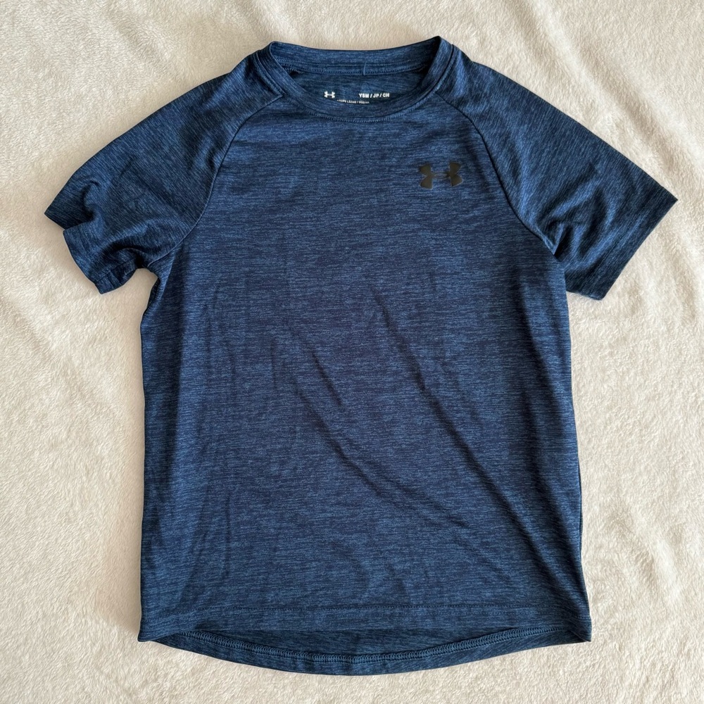 Under Armour Kids Navy Short Sleeve Tee